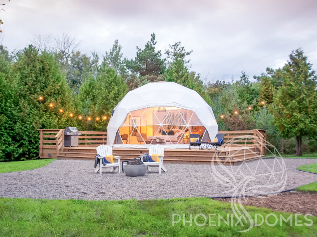 Standard Dome - 23'/7m - Geodesic Domes Canada – Phoenix Domes