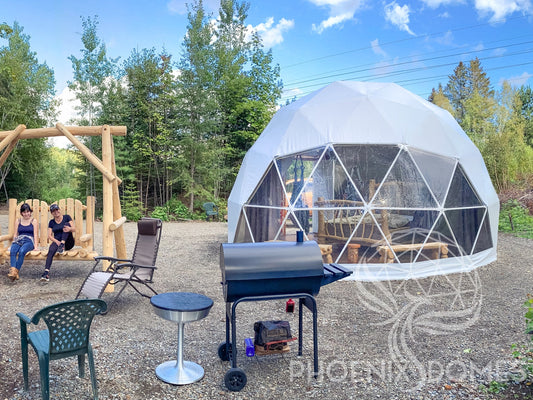 Domes Zomes and Packages - Geodesic Dome Tents Canada & USA – Phoenix Domes  Canada & USA