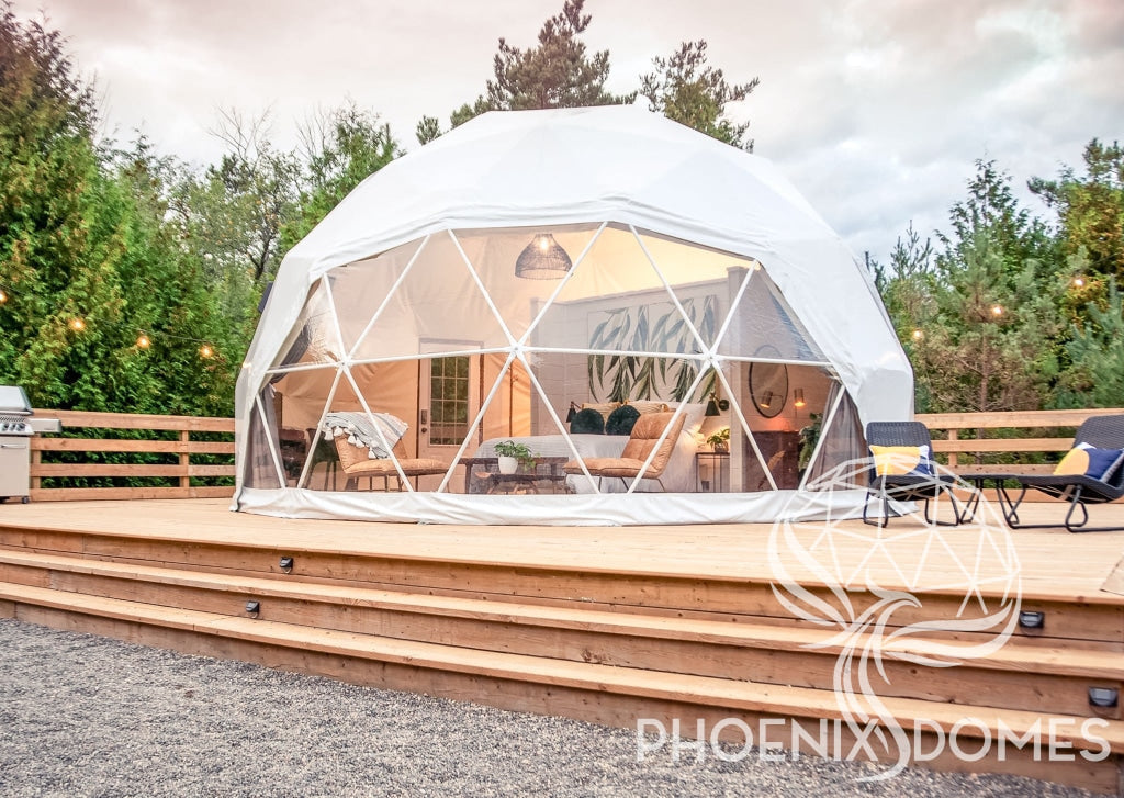 4 Season Glamping Package - 23/7M Dome