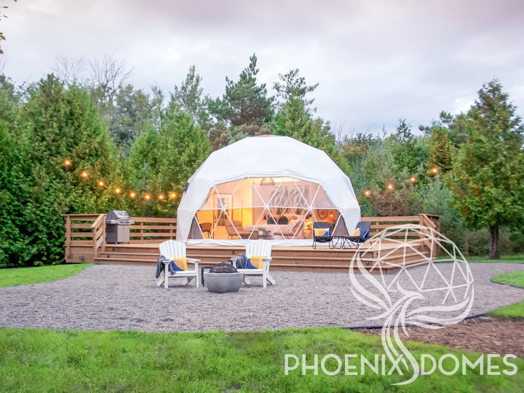 4 Season Glamping Package - 23/7M Dome