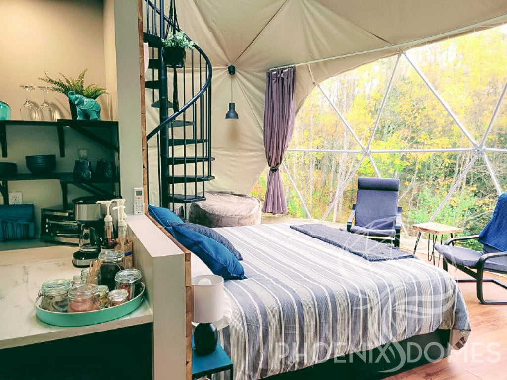 4 Season Glamping Package - 26/8M Dome