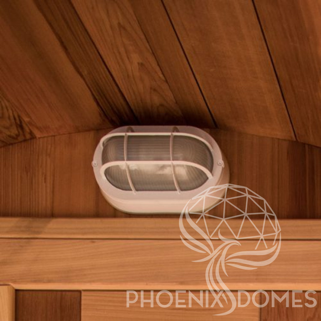 Canadian-Made Sauna Accessories Interior/exterior Light