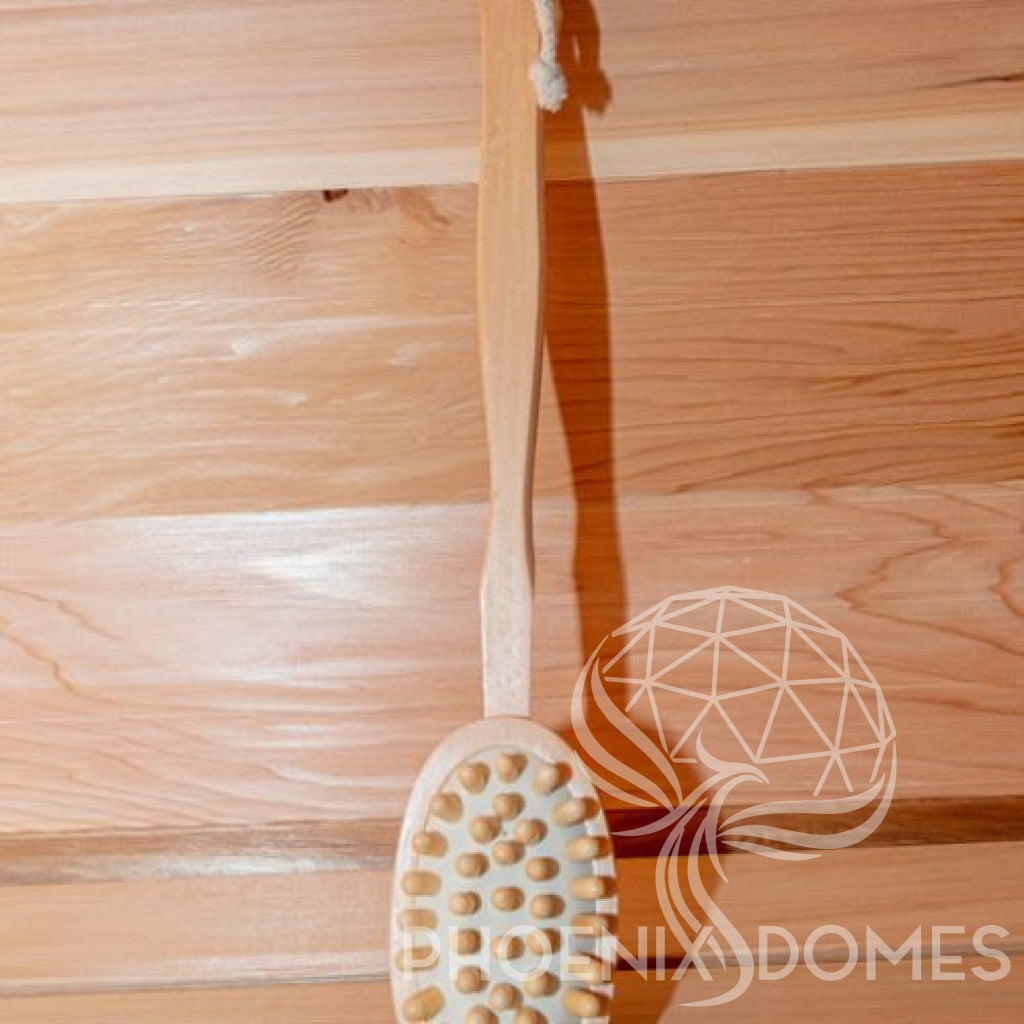 Canadian-Made Sauna Accessories Massage Brush