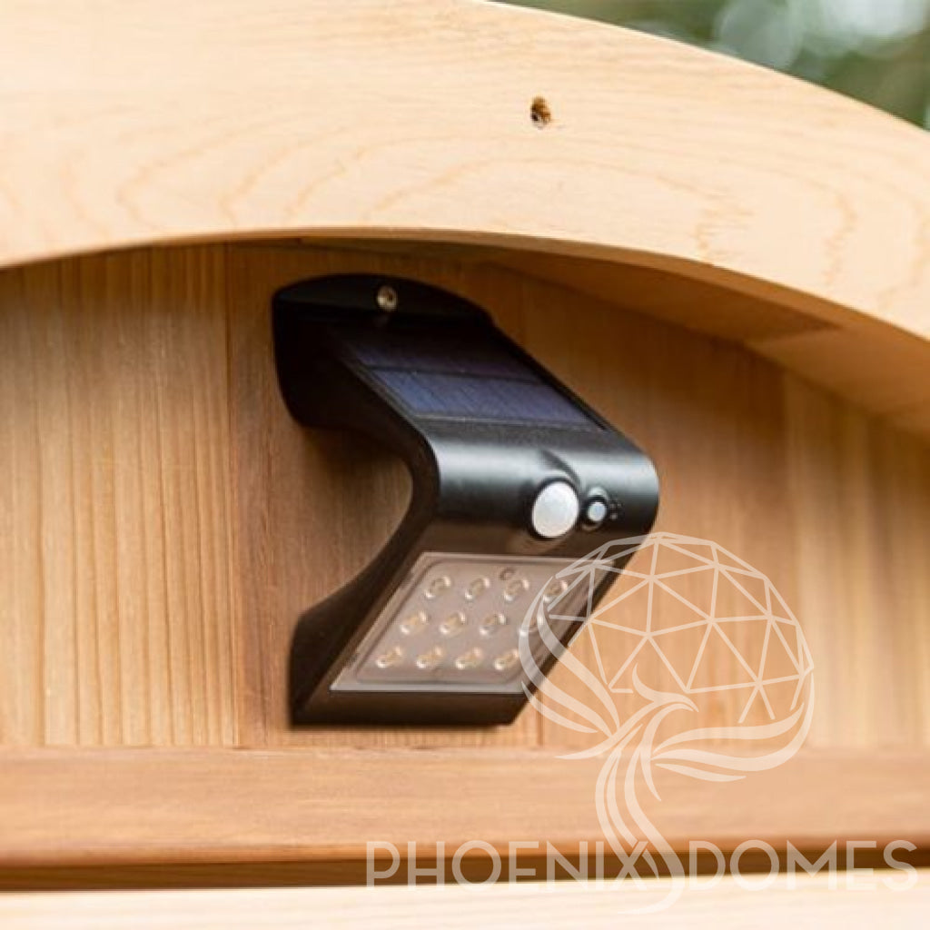 Canadian-Made Sauna Accessories Outdoor Solar Light