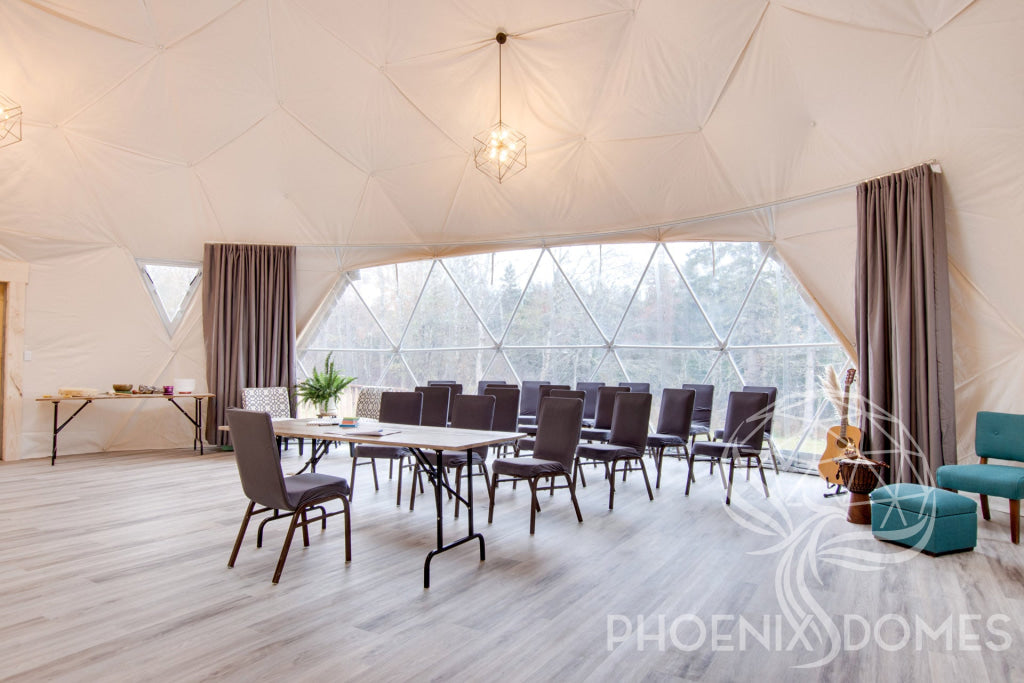 Custom Designed 39’/12M Dome - Floor Plans Included