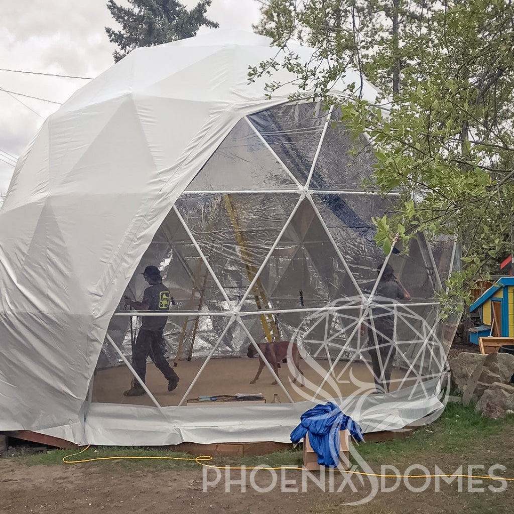 Extended Height 4-Season Glamping Package Dome