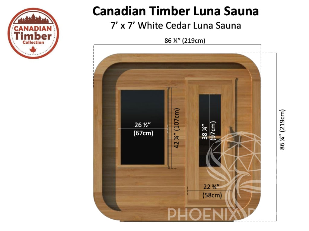 Luna Sauna - Canadian Made