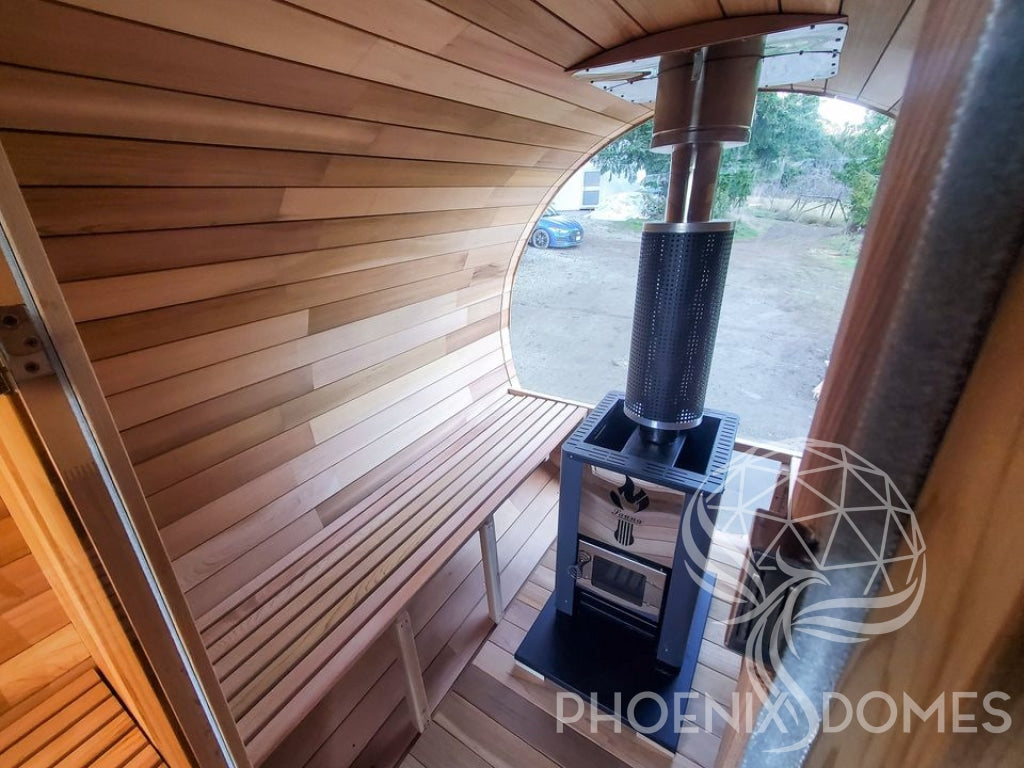 Panorama Cedar Sauna Trailer - Deposit