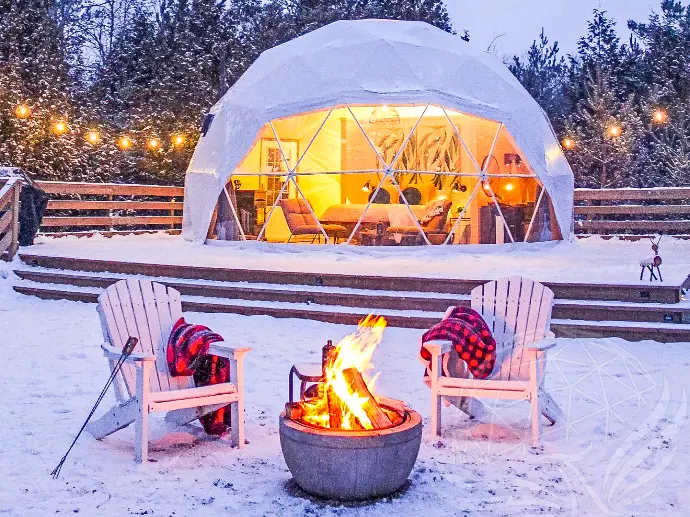 Phoenix Domes Glamping Package