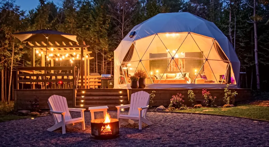 Phoenix Domes Glamping Package