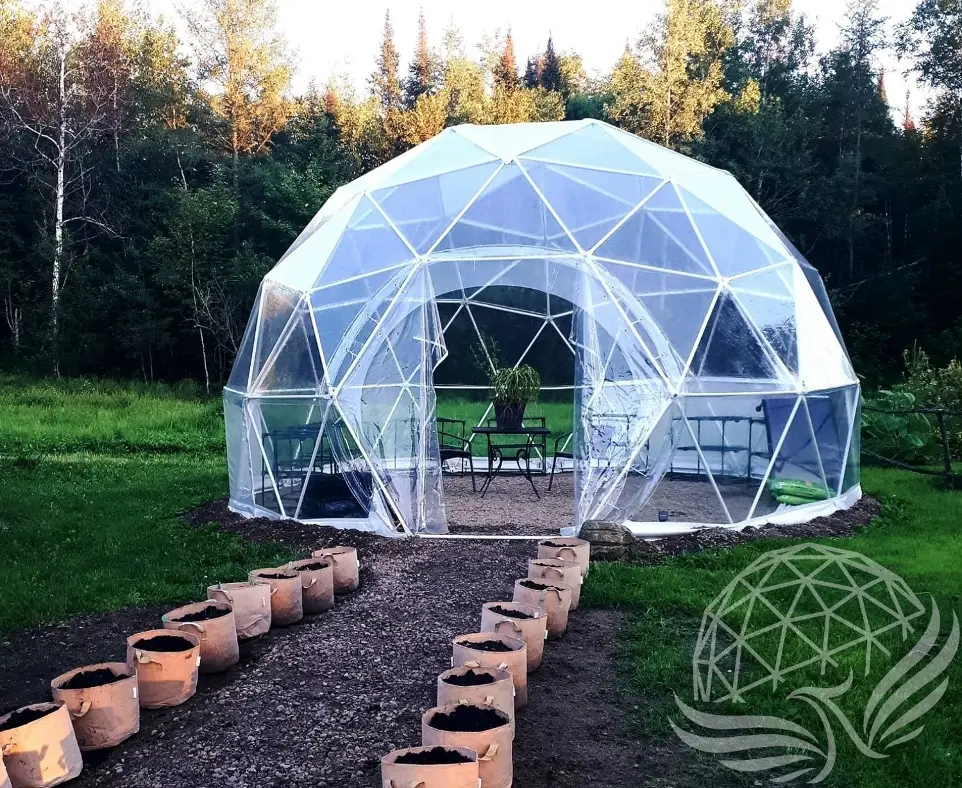 Clear PVC greenhouse garden Domes