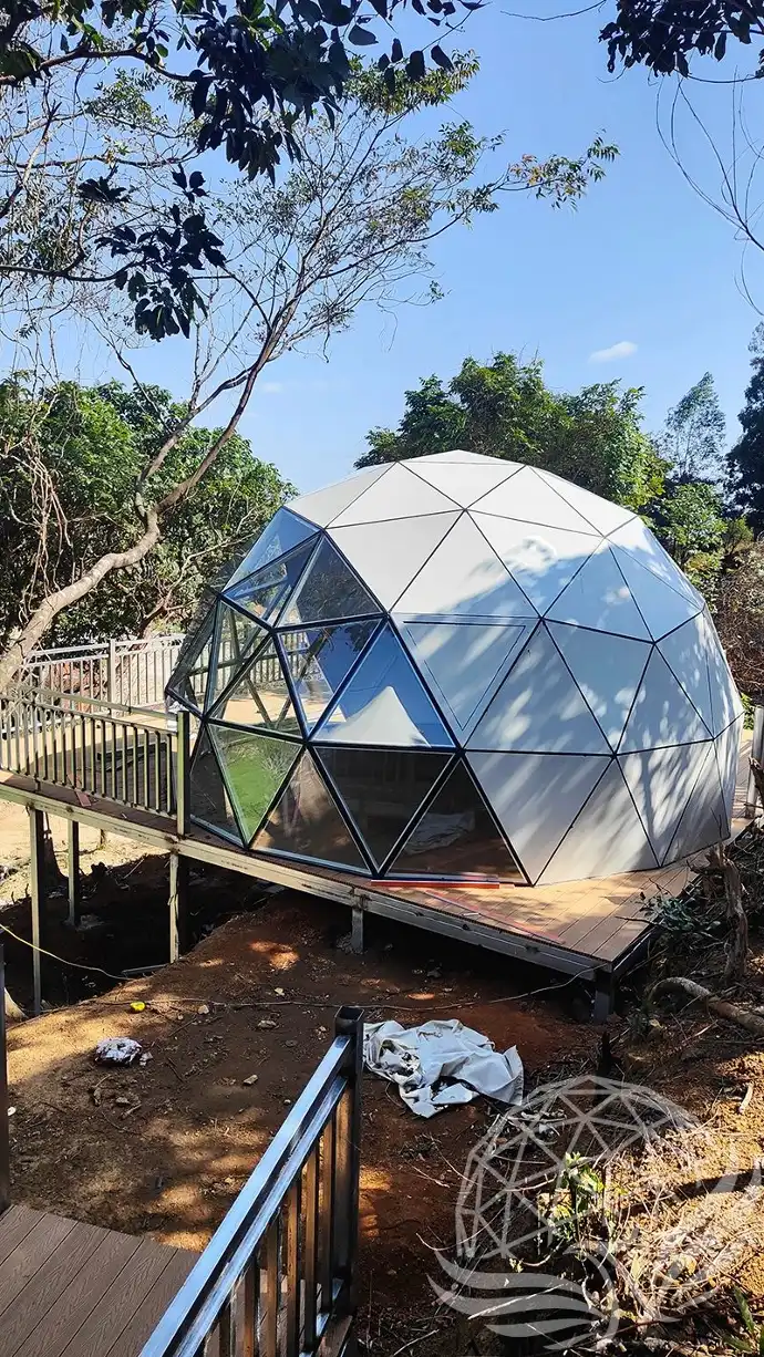 Hard Panel Dome by Phoenix Domes