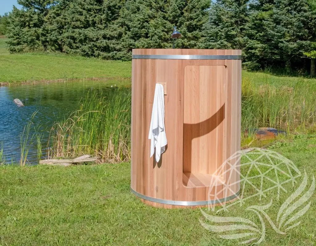 Cedar Outdoor Showers