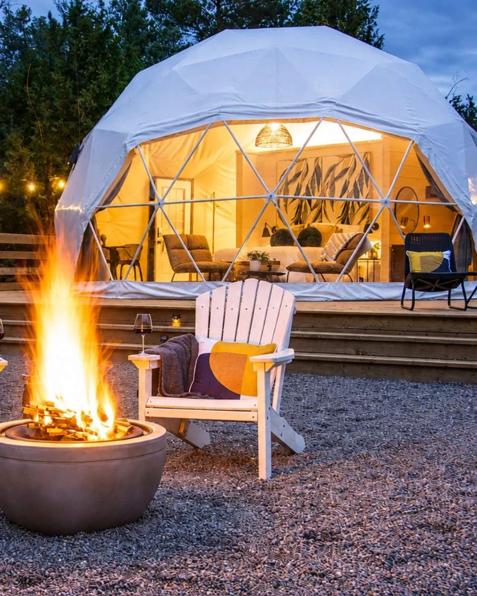 Cozy Twilight Dome Glamping Retreat