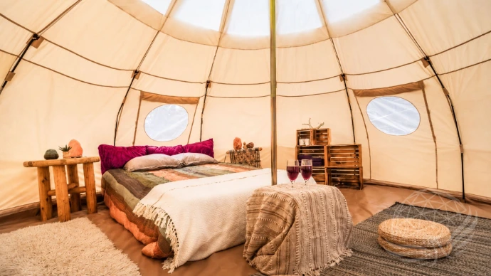 Boho-Luxury Glamping Retreat