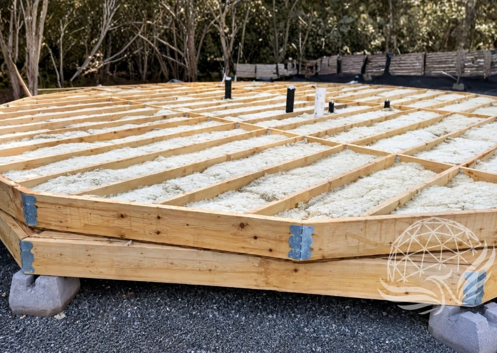 Insulated Timber Foundation Frame