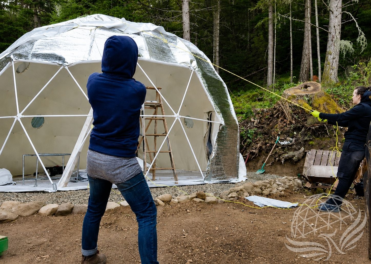 Forest Dome Construction Team