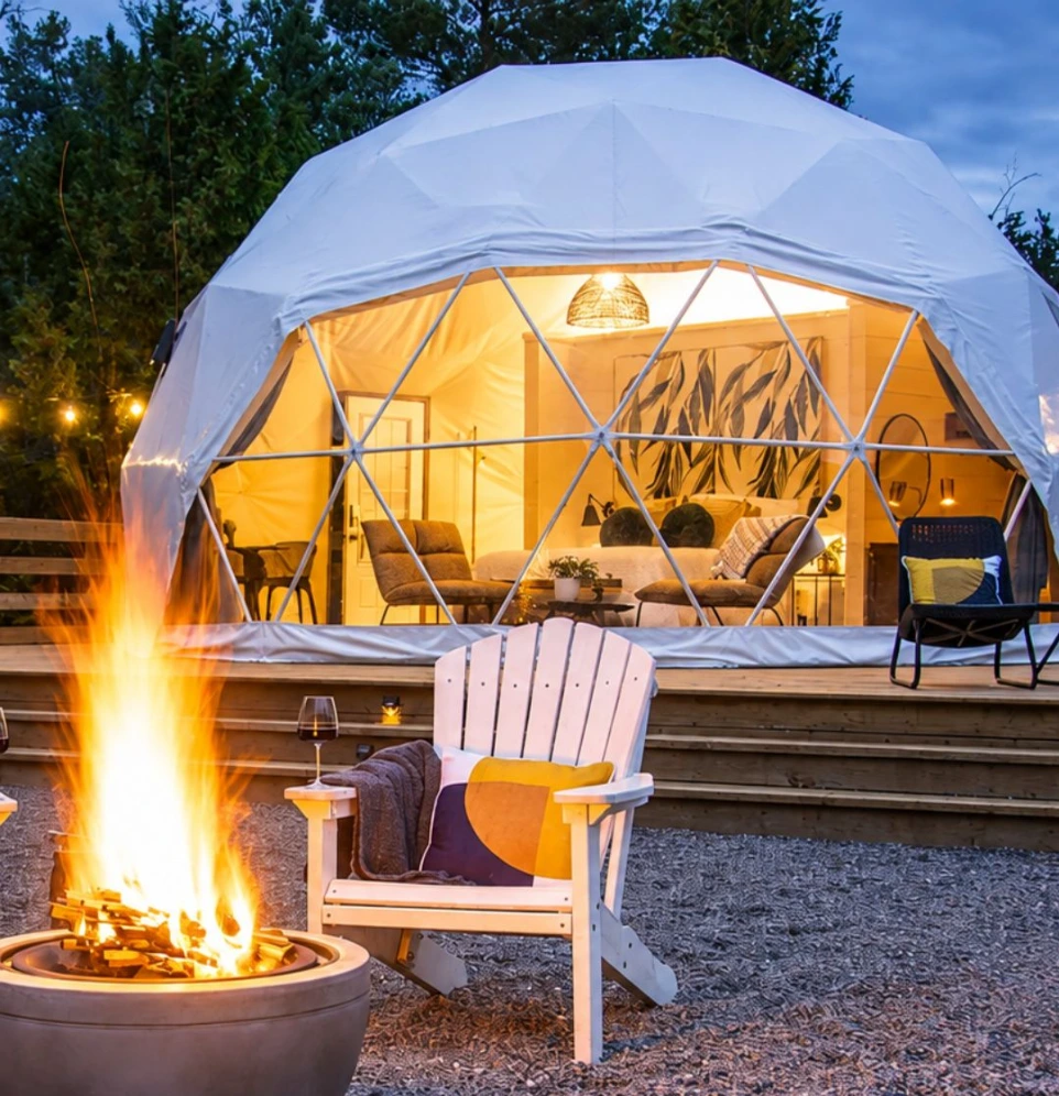 Cozy Twilight Dome Glamping Retreat