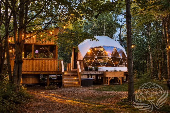 20'/6m Glamping Domes