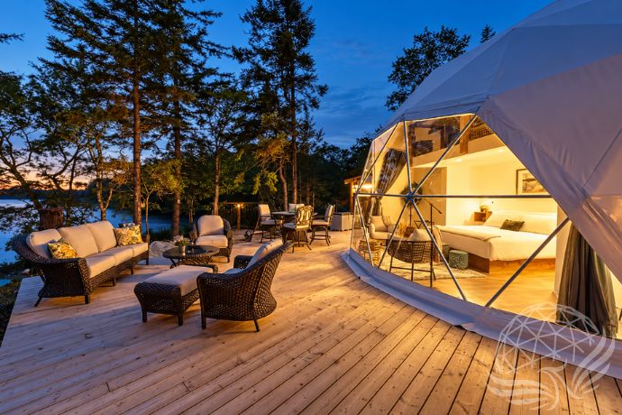 26'/8m Glamping Domes