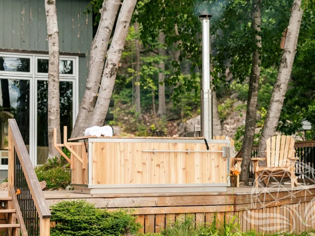 Cedar Hot tub