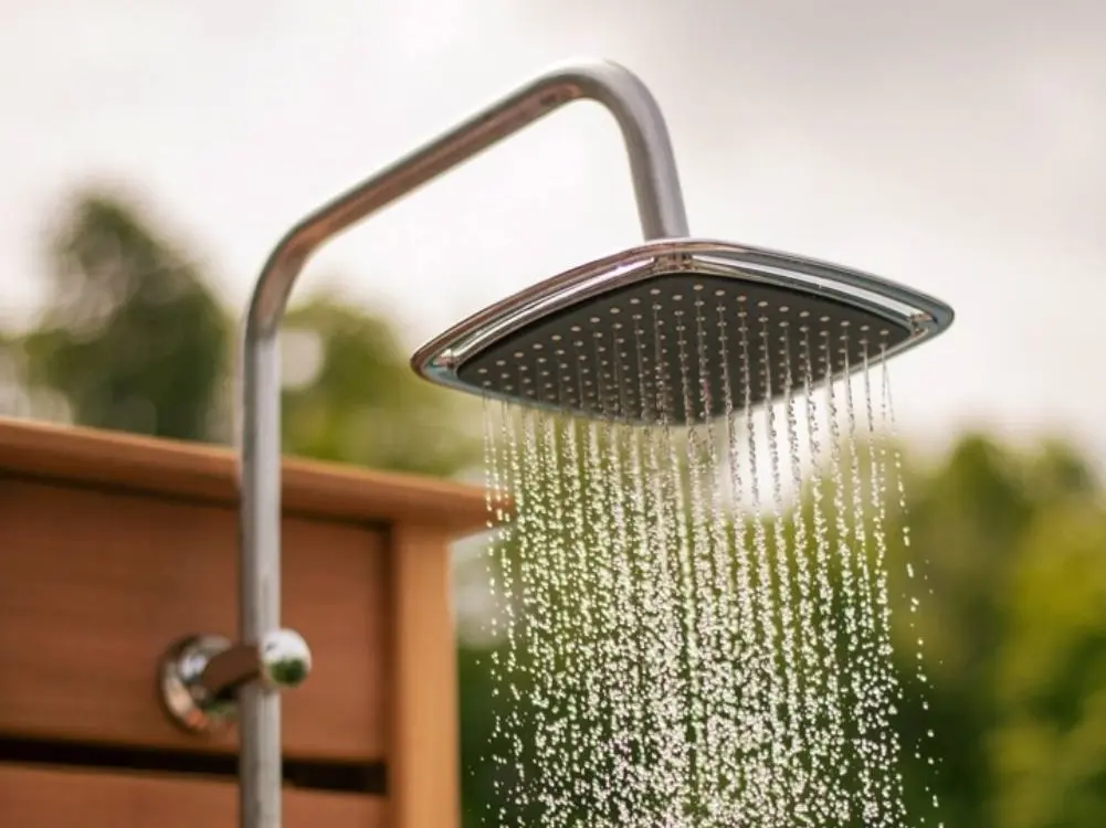 Cedar Outdoor Shower