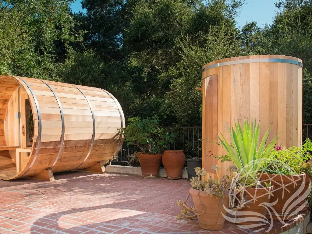 Cedar Outdoor Shower