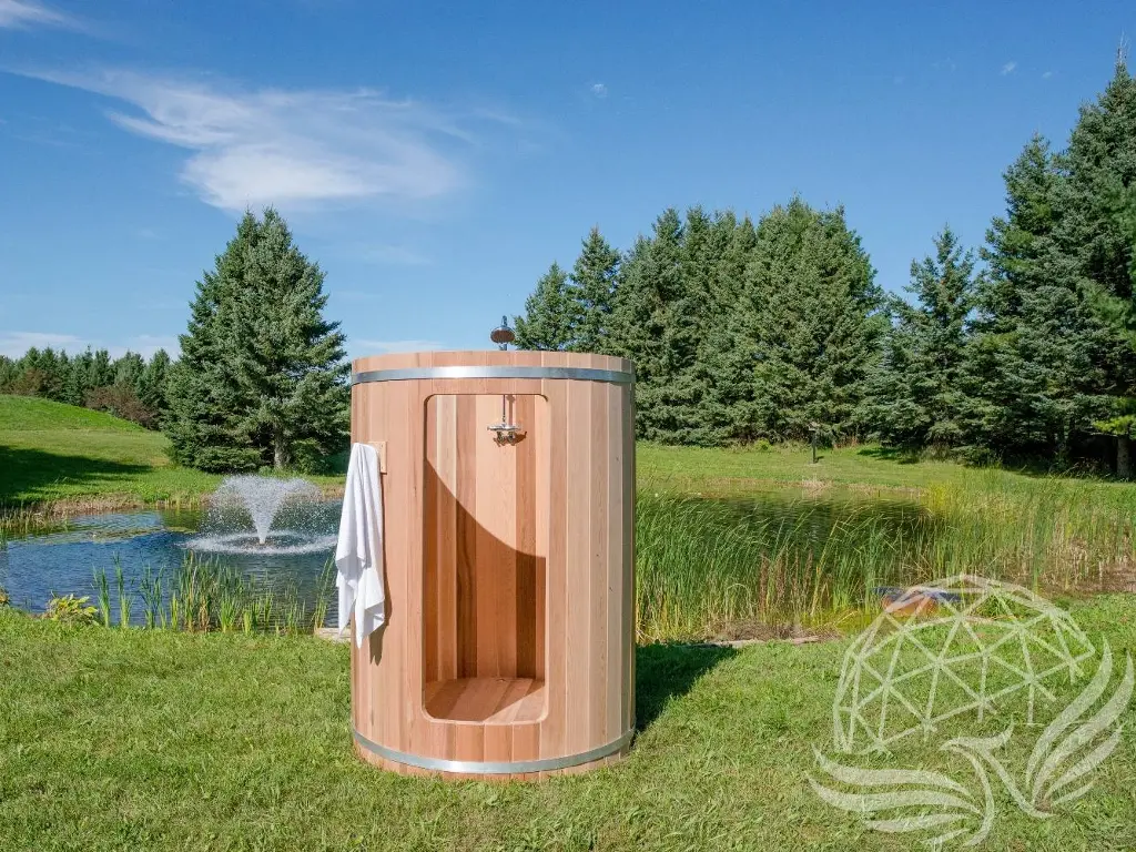 Cedar Outdoor Shower