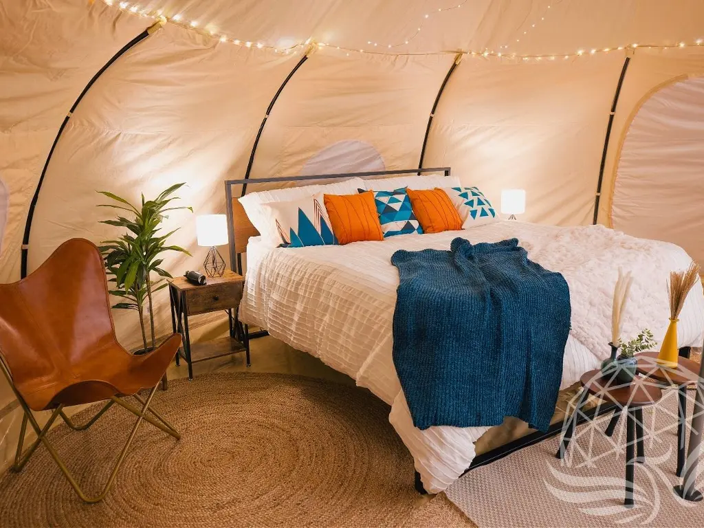 Glamping Tent by Phoenix Domes