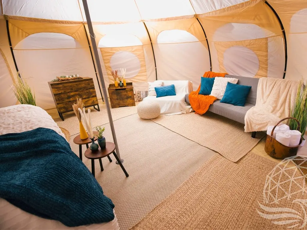 Glamping Tent by Phoenix Domes