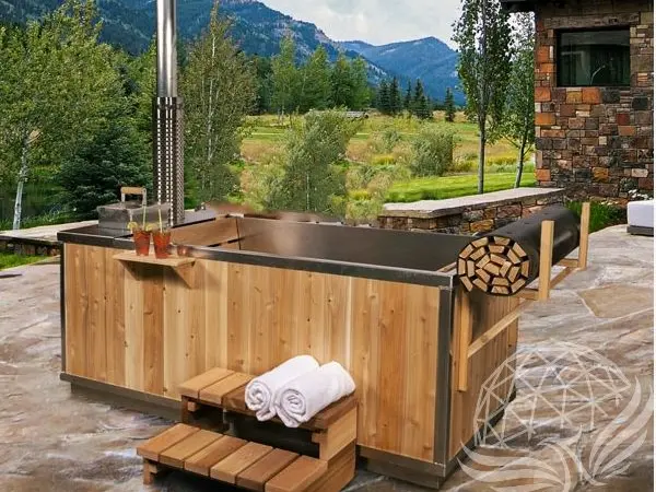 Starlight Wood Burning Hot Tub