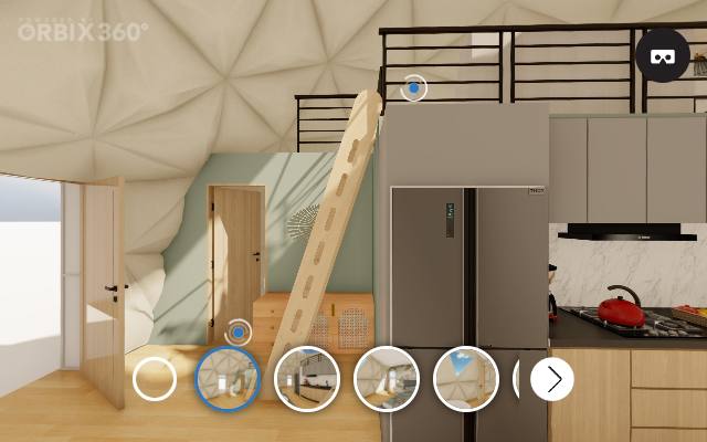 30ft / 9m Dome 360° Interior 30ft / 9m Dome 360° Interior