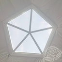 Hybrid Double Pane Glass Skylight Upgrade