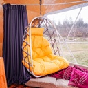 Chaises suspendues Chaise en corde (Jaune d'été simple) - 50 % de rabais !